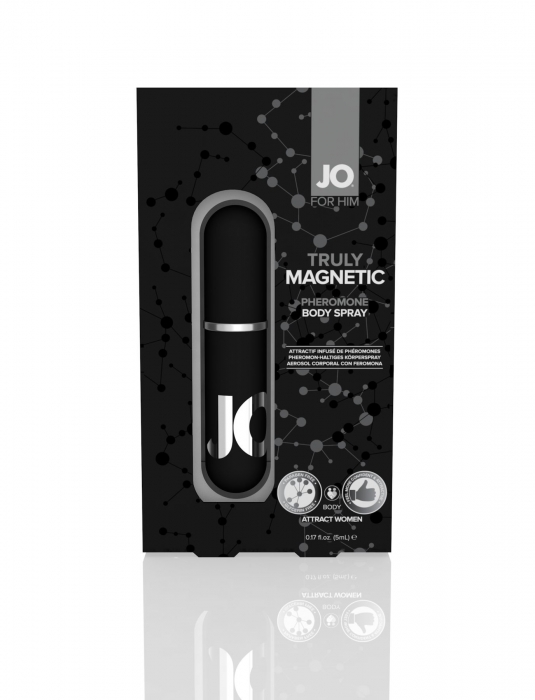 Спрей для тіла із феромонами для чоловіків System JO TRULY MAGNETIC FOR HIM 5мл