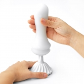 Мастурбатор Tenga Flex Silky White зі змінною інтенсивністю, можна скручувати