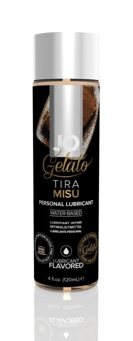 Змазка на водній основі JO GELATO Tiramisu (120 мл) без цукру, парабенів та пропіленгліколю