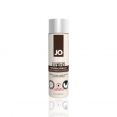 Розігрівальна змазка-крем з кокосовою олією JO Coconut Hybrid WARMING (120 мл) біла
