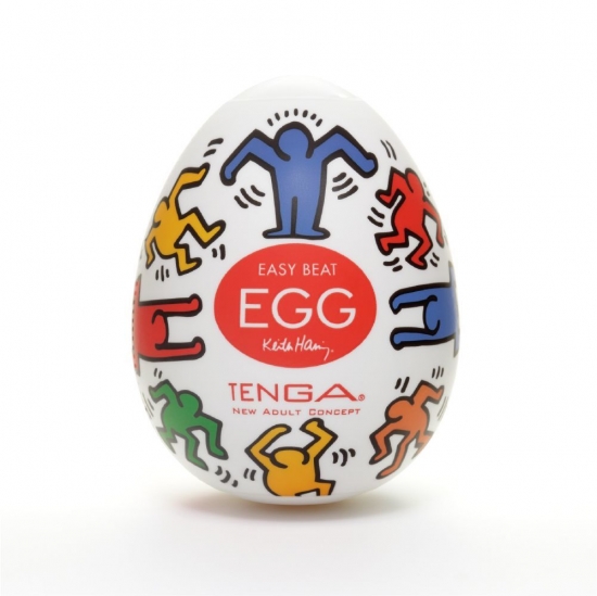Мастурбатор-яйце Tenga Keith Haring Egg Dance