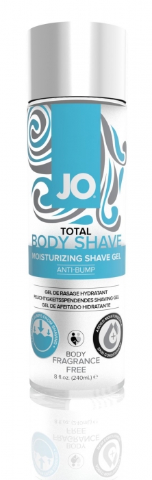 Гель для гоління JO TOTAL BODY — Anti-bump Intimate Shaving Gel (240 мл) зволожувальний
