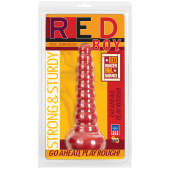 Анальна пробка-втулка Doc Johnson Red Boy - Red Ringer Anal Wand, макс. діаметр 4,5 см
