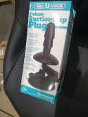 Крепление для душа с присоской Doc Johnson Vac-U-Lock - Deluxe Suction Cup Plug (мятая упаковка!!!)