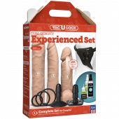 Набір для страпону Doc Johnson Vac-U-Lock Dual Density Experienced Set (м'ята упаковка)