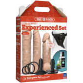 Набір для страпону Doc Johnson Vac-U-Lock Dual Density Experienced Set (м'ята упаковка)