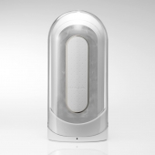 Вібромастурбатор Tenga Flip Zero Electronic Vibration White, змінна інтенсивність, розкладний