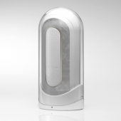 Вібромастурбатор Tenga Flip Zero Electronic Vibration White, змінна інтенсивність, розкладний