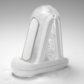 Вібромастурбатор Tenga Flip Zero Electronic Vibration White, змінна інтенсивність, розкладний