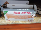 Фаллоимитатор Real Body - Real Justin Flesh, TPE (порвана упаковка!!!)