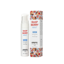 Розпродаж!!! Стимулюючий гель EXSENS Kissable Raspberry Mint 15мл (термін 07.2025)