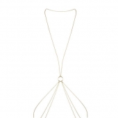 Ланцюжок для тіла Bijoux Indiscrets Magnifique 8 Body Chain - Gold, прикраса для тіла