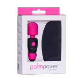 Мінівібромасажер PalmPower Pocket із чохлом на блискавці, водостійкий, перезаряджуваний, довжина 9 с
