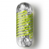 Мастурбатор Tenga Spinner 03 Shell з пружною стимулювальною спіраллю всередині