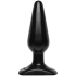 Анальна пробка Doc Johnson Smooth Classic Medium - Black, макс. діаметр 3,8 см
