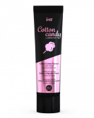Лубрикант на водній основі Intt Cotton Candy (100 мл) смак солодка вата, густий та ковзний