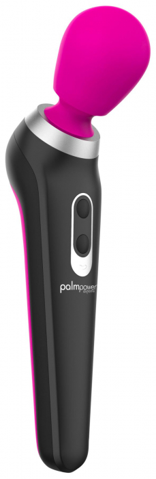Потужний вібромасажер PalmPower Extreme - Pink, 7 режимів, гнучка головка, перезаряджуваний