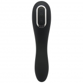 Вібратор і вакуумний стимулятор Alive Midnight Quiver Black - іграшка 2 в 1