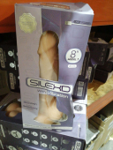 Фалоімітатор з вібрацією SilexD Vetus Vibro Flesh (MODEL 1 size 8in) (м'ята упаковка)
