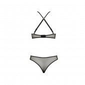 Еротичний комплект Passion AZALIA SET L/XL, black