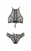 Еротичний комплект Passion AZALIA SET L/XL, black