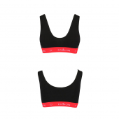 Спортивний топ на широких бретелях Passion PS003 TOP L, black