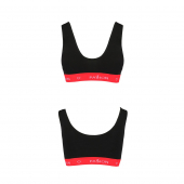 Спортивний топ на широких бретелях Passion PS003 TOP M, black