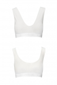 Спортивний топ з еластичної бавовни Passion PS005 TOP XL, white