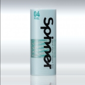 Мастурбатор Tenga Spinner 04 Pixel з пружною стимулювальною спіраллю всередині