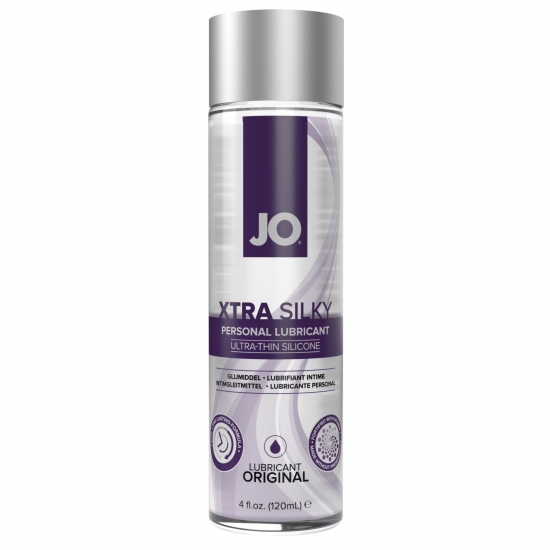 Лубрикант на силіконовій основі JO Xtra Silky Silicone (120 мл)