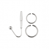 Уретральний стимулятор Sinner Gear Unbendable – Sperm Stopper Hollow Ring, 1 кільце