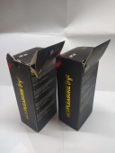 Анальна пробка з кристалом MAI Attraction Toys №49 Black (м'ята упаковка)