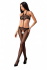Відкритий бодістокінг Passion BS080 black