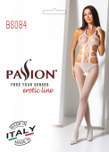 Еротичний бодістокінг Passion BS084 white
