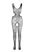 Еротичний бодістокінг з малюнком Passion BS085 white