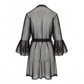 Повітряний пеньюар Passion LOVELIA PEIGNOIR S/M, black
