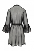 Повітряний пеньюар Passion LOVELIA PEIGNOIR XXL/XXXL, black