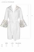 Повітряний пеньюар Passion LOVELIA PEIGNOIR XXL/XXXL, white
