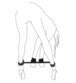 Набір для фіксації Art of Sex – BDSM Straight Line Fixation Simple