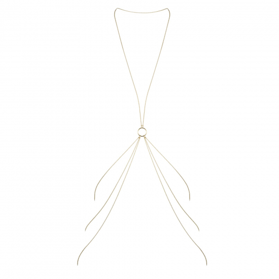 Ланцюжок для тіла Bijoux Indiscrets Magnifique 8 Body Chain — Silver