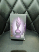 Анальная вибропробка Rocks Off Petite Sensations – Desire Purple (мятая упаковка)