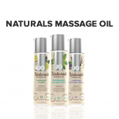 Масажна олія JO Naturals Massage Oil Peppermint & Eucalyptus з ефірними оліями (120 мл)