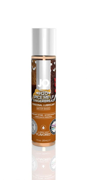 Лубрикант на водній основі JO H2O – Gingerbread (30 мл) без цукру, рослинний гліцерин