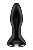 Анальна смарт-вібропробка із перлинним масажем Satisfyer Rotator Plug 2+ Black