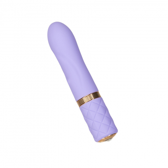 Розкішний вібратор Pillow Talk Flirty Purple Special Edition, Сваровскі, пов’язка на очі+гра