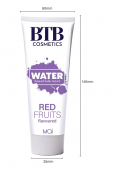Змазка на водній основі BTB FLAVORED RED FRUITS з ароматом червоних фруктів (100 мл)