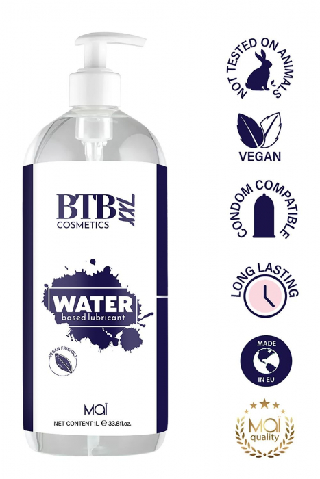 Змазка на водній основі BTB WATER (1000 мл)