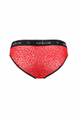 Чоловічі напівпрозорі труси Passion 031 SLIP MIKE L/XL Red, під леопард