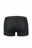 Чоловічі шкіряні боксери з клапаном Passion 050 SHORT PATRICK L/XL Black