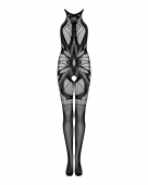 Сітчастий бодістокінг без рукавів Obsessive Bodystocking G331 S/M/L, black, з доступом